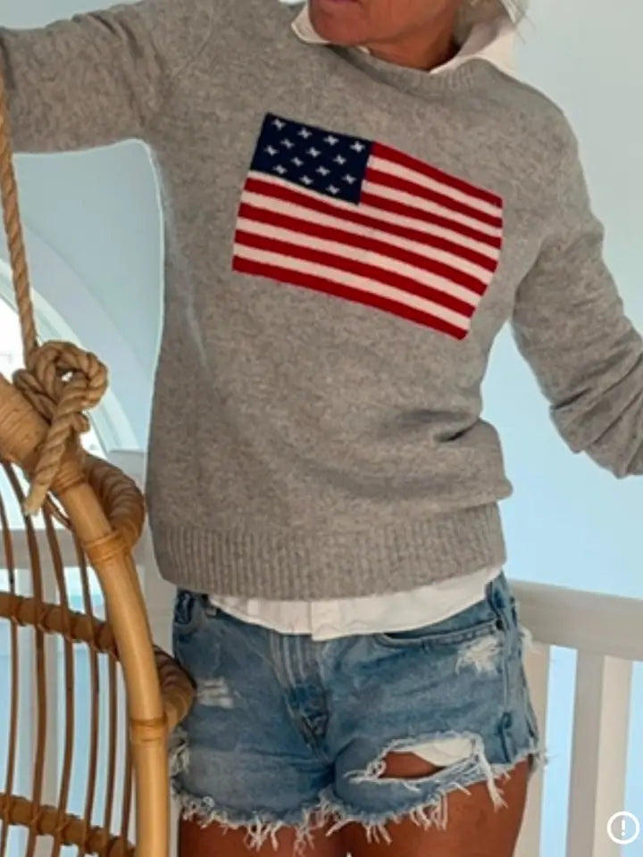 MASU｜2023AW MARBLE FLAG SWEATER MASU(エムエーエスユー)のMARBLE