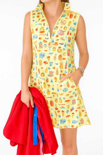 Sconset Sleeveless Picnic dress