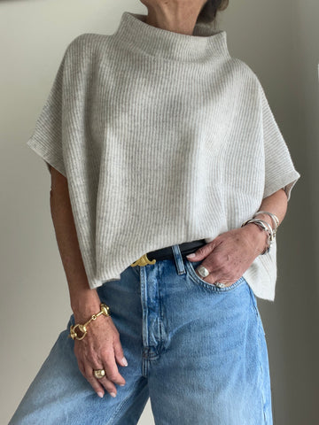 Crop Cashmere Topper