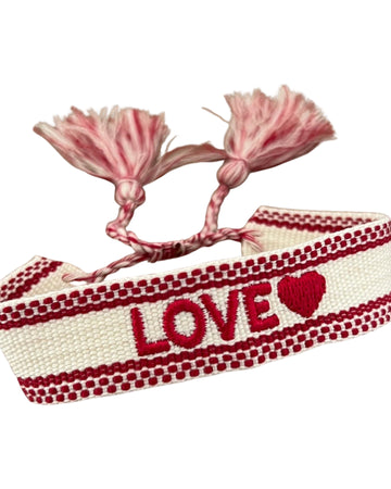 Adjustable woven❤️ love ❤️ bracelet