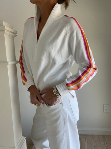 Beach Day 1/2 Zip Sweater