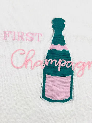 But First CHAMPAGNE Cotton Sweater