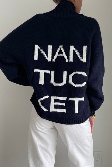 Chunky Vintage NANTUCKET sweater