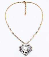 princess cut necklace - Pink Pineapple Shop