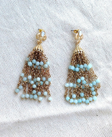 Antique Tassel earrings - Pink Pineapple Shop