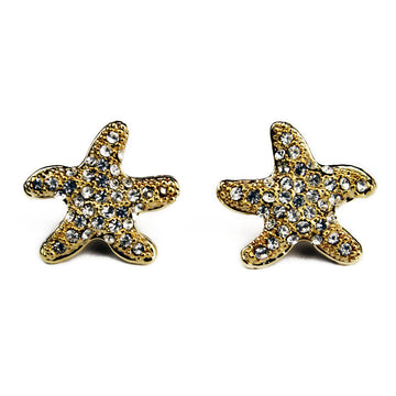 Small Starfish Earrings GOLD OR SILVER - Pink Pineapple Shop