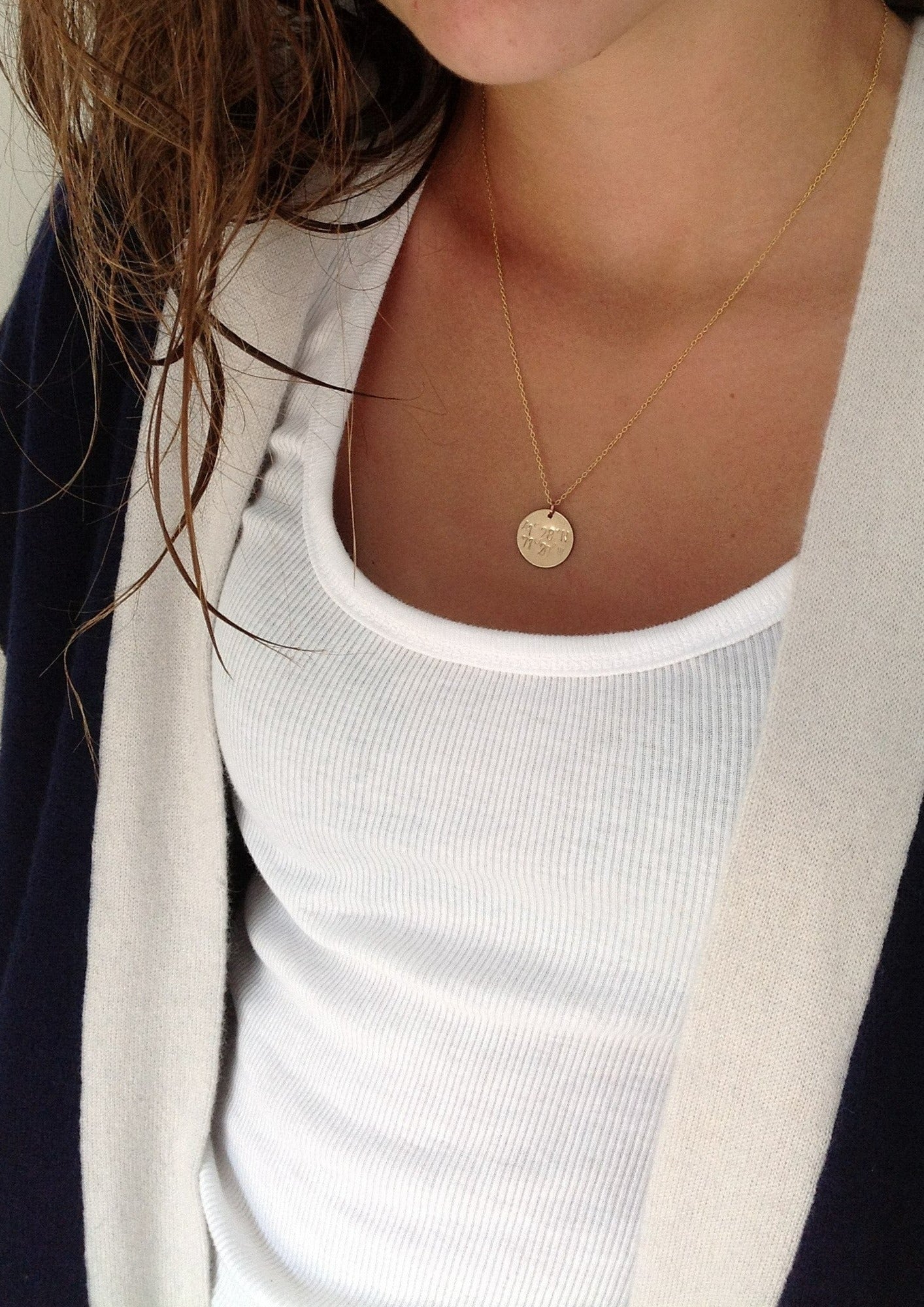 NEWPORT RI Coordinate Charm Necklace | Pink Pineapple Shop