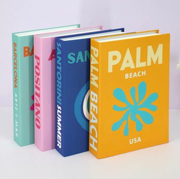 Faux Travel Book Decor