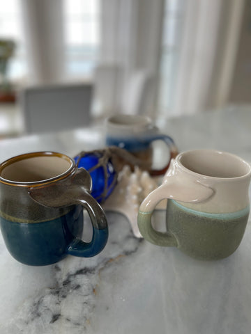 Nantucket Whale Tail Coffee Mug
