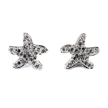 Small Starfish Earrings GOLD OR SILVER