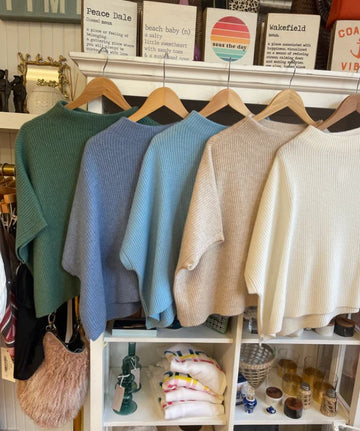 Cashmere Luxury: Turtlenecks and Sweaters from Pink Pineapple!