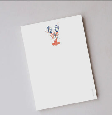 Cozy Lobster Notepad