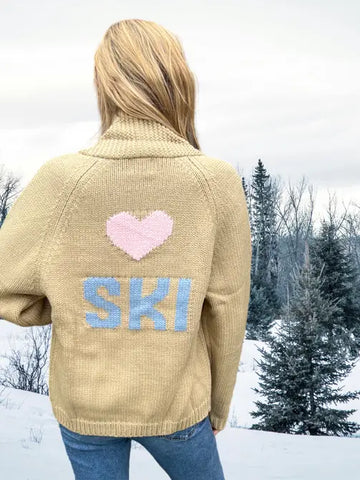 Varsity Chunky Heart SKI