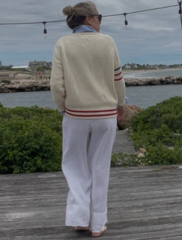Vintage 1776 American Flag Campus sweater