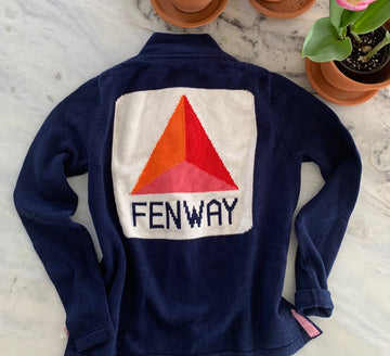The Fenway 1/2 zip Sweater