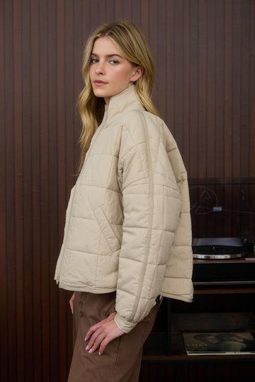 Blu Pepper Quilted Jacket
