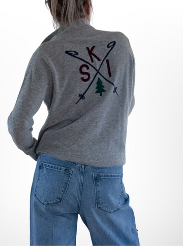 1/4 Zip SKI Cashmere Sweater