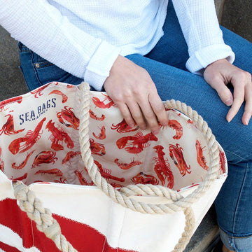 Red Lobster Claw Tote