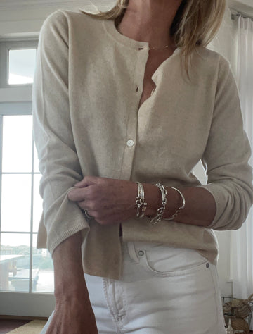 Chic Finley Crop Cashmere Pink Camel