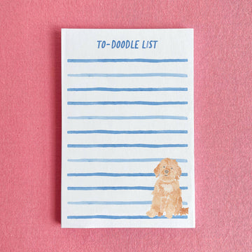 To-Doodle Goldendoodle Notepad | 4”x6”