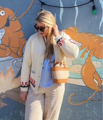 Cape Cod Whale Cardigan