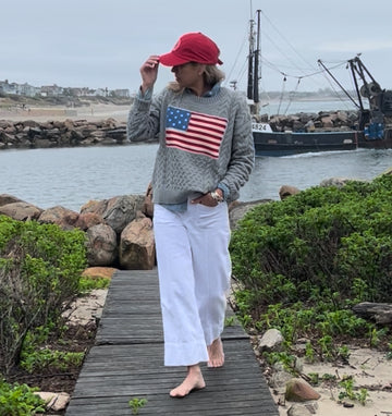 Cable Flag Sweater now in 5 Colors