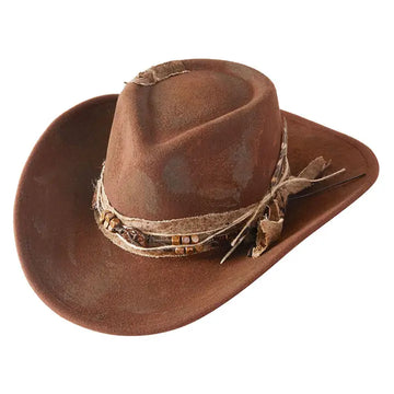 Vintage Cowgirl Western Fedora Hat