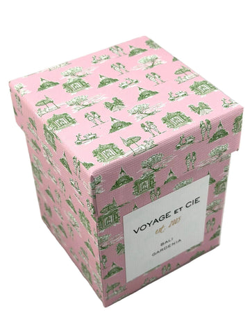 Pamplemousse St. Tropez 14 Oz Candle - Pink & Green