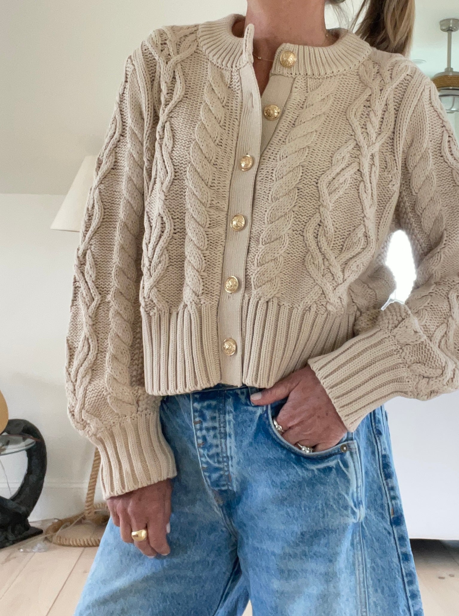 トップス CELINE 21aw Shetland Oversized Cardigan CELINE 21aw Shetland Oversized Cardigan