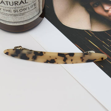 French Acetate Hair Barrette Clip, Eco-Friendly