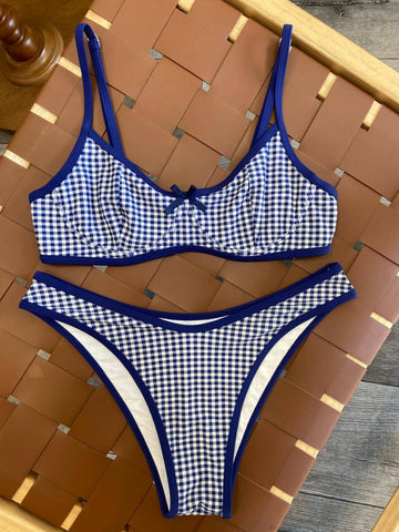 Seaside Picnic Bikini Set
