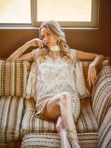 Lace Moc Cape
