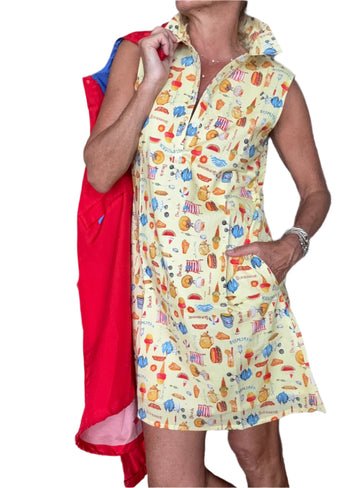 Sconset Sleeveless Picnic dress