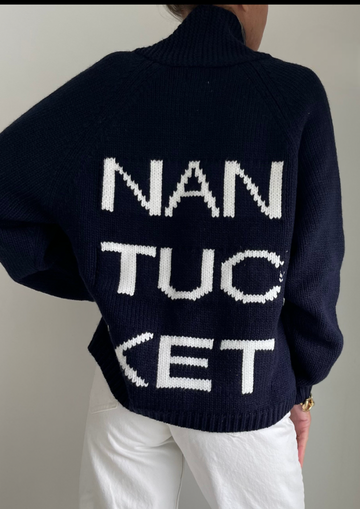Chunky Vintage NANTUCKET Cardigan
