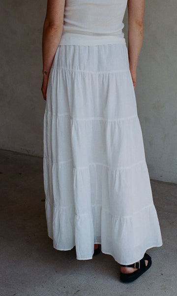 May tiered Maxi skirt