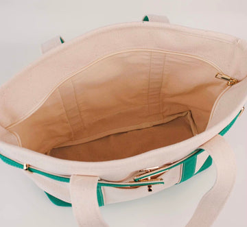 Lux Boat Tote in Orange