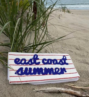 East Coast Summer Beaded clutch