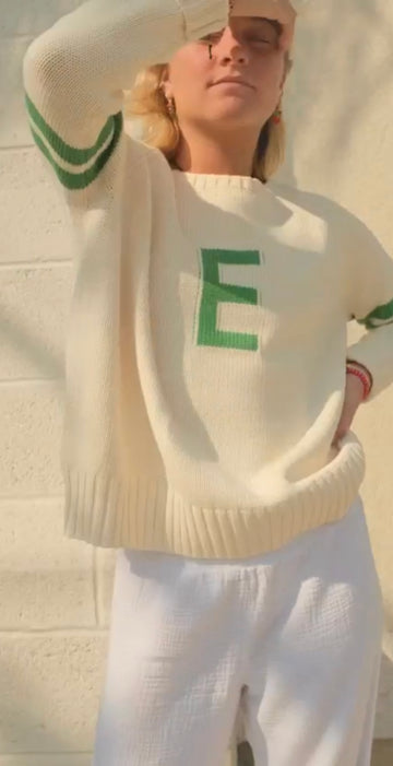 Chunky Campus Eagles Sweater