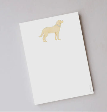 Golden Retriever Notepad
