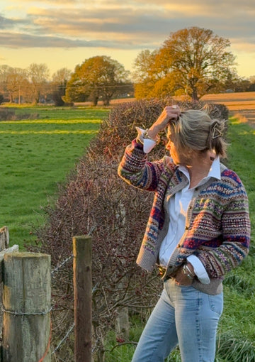 Cashmere Fair Isle American Style