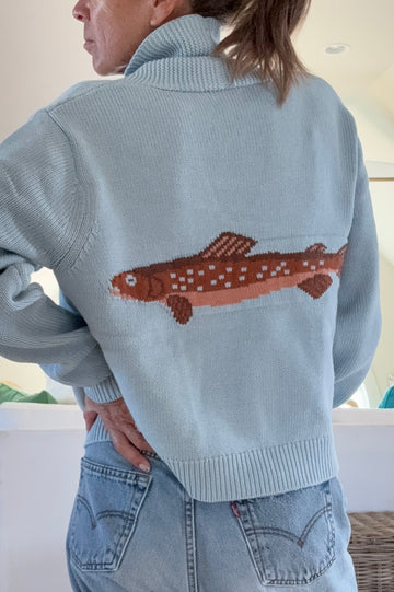 King Salmon Cotton Cardigan