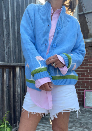 Varsity Par-Tee Golf Cart Cardigan