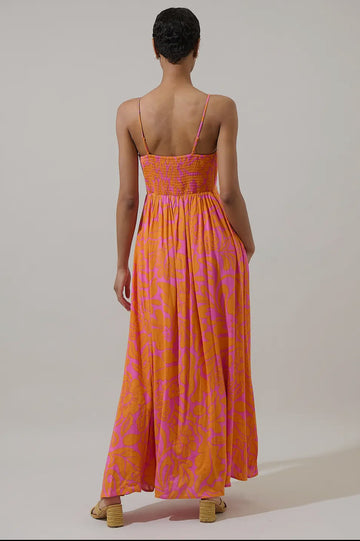 Colorful cocktail, Indian summer dress