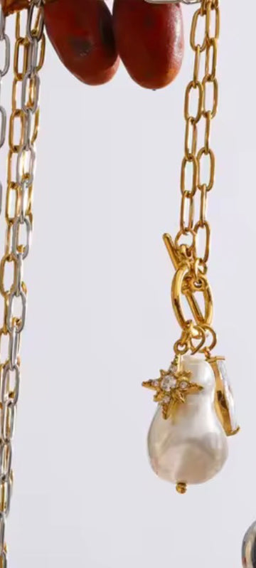 A little piece of the sea necklace