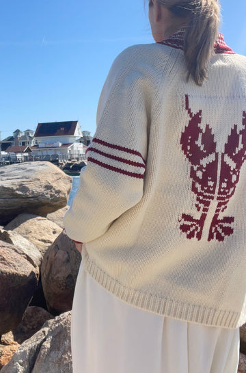 2025 lobster Bake Cardigan