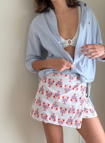 New 2026 Block Print Reversible Skirt- 4 Patterns