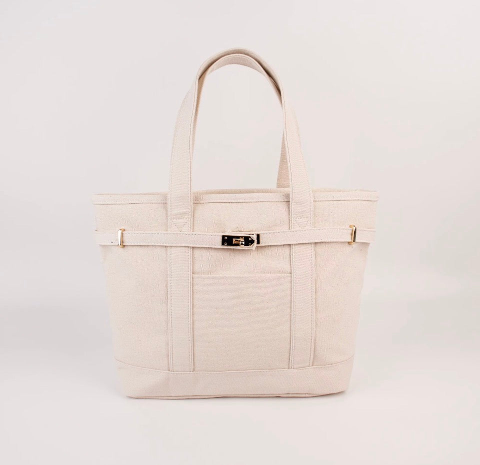 Lux Boat Tote in Light Blue