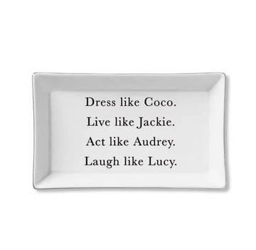 Dress like Coco trinket tray