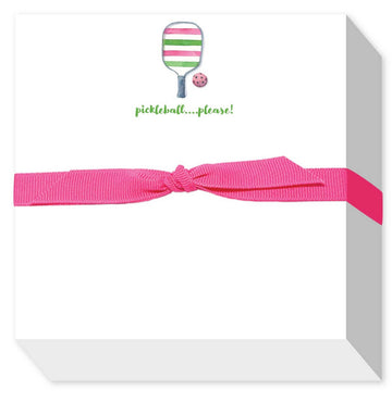 Pickleball please bold notepad