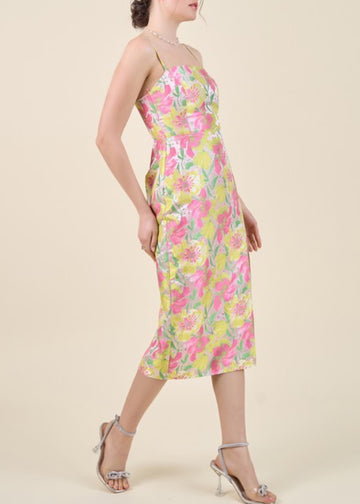 Willow botanical floral dress